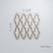 Ekena Millwork Small Casablanca Decorative Fretwork Wood Wall Panels, Cherry, 11 3/8"W x 11 3/8"H x 3/8"T WALW12X12X0375CSBCH - alternate 4